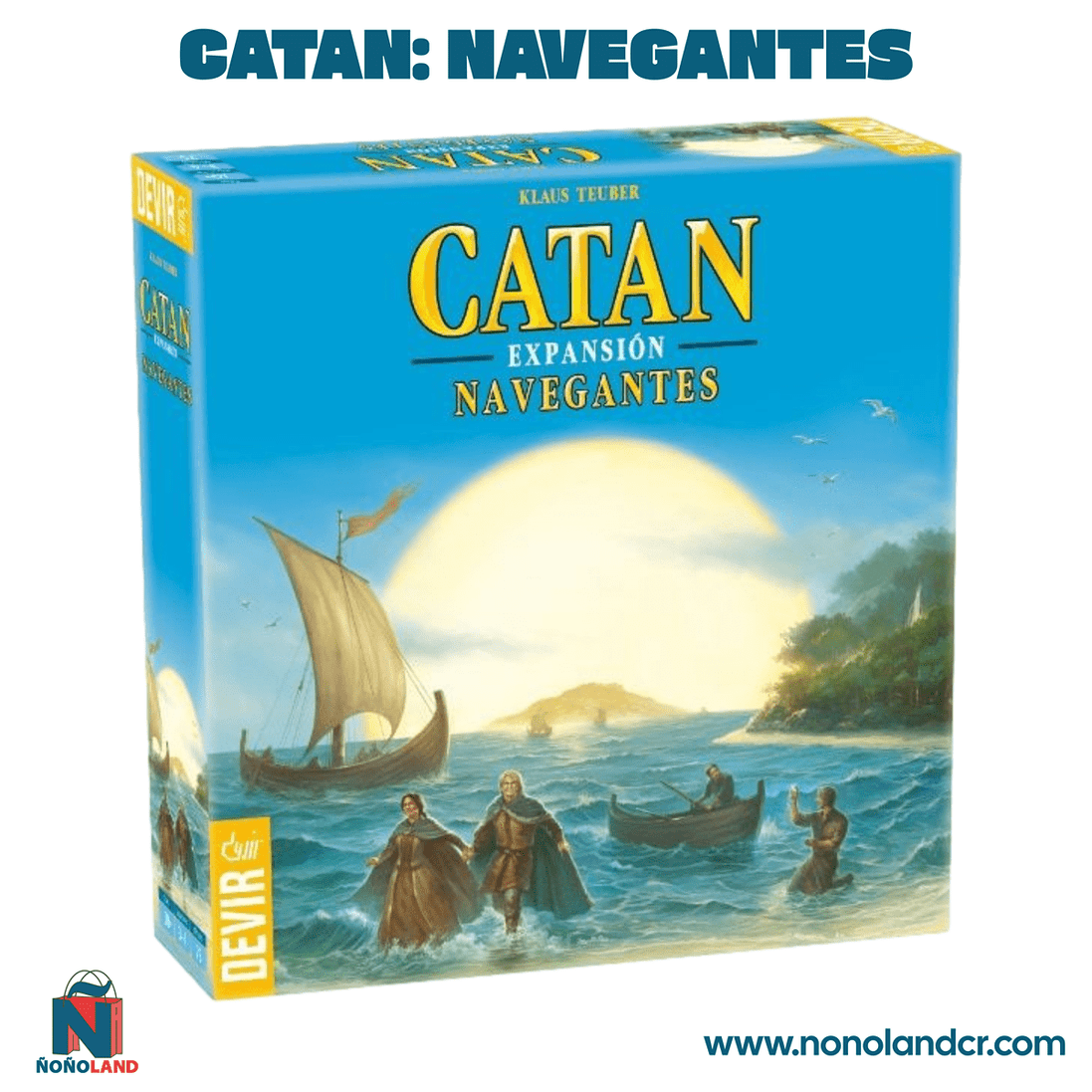 CATAN: Navegantes (Idioma: Inglés y Español) - ÑoñolandCR