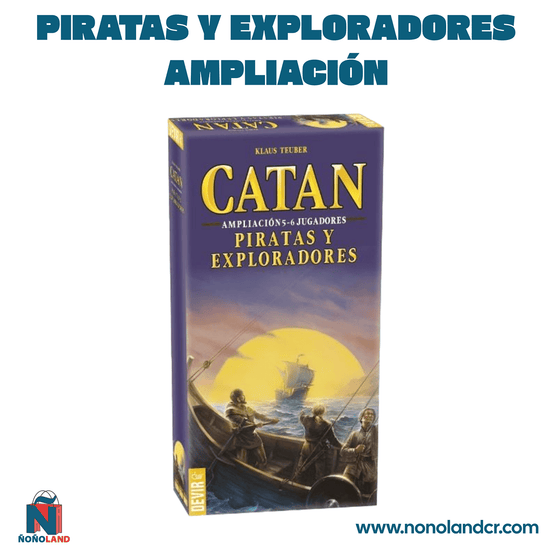 Catan: Piratas y Exploradores a 5 - 6 jugadores (Idioma: Español) - ÑoñolandCR