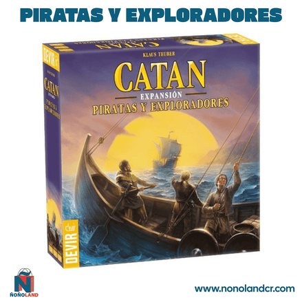 CATAN: Piratas y Exploradores (Idioma: Inglés y Español) - ÑoñolandCR