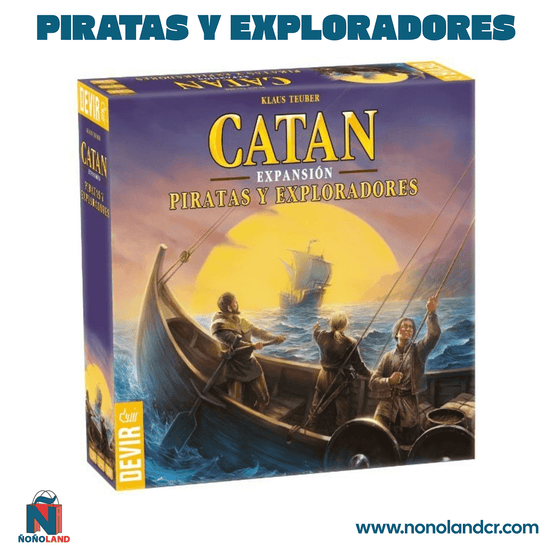 CATAN: Piratas y Exploradores (Idioma: Inglés y Español) - ÑoñolandCR