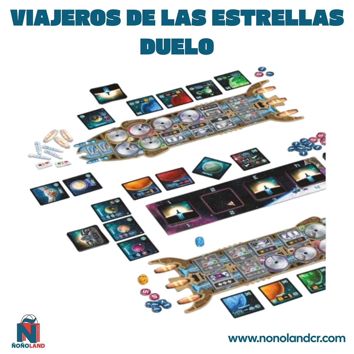 Catan: Viajeros de las Estrellas Duelo (Idioma: Español) - ÑoñolandCR