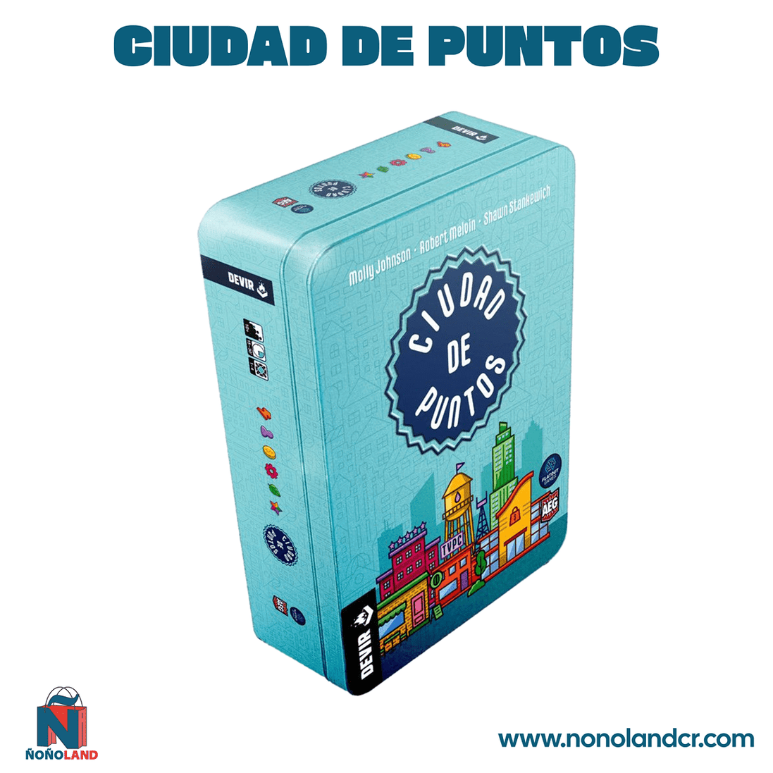 Ciudad de Puntos (Idioma: Español) - ÑoñolandCR