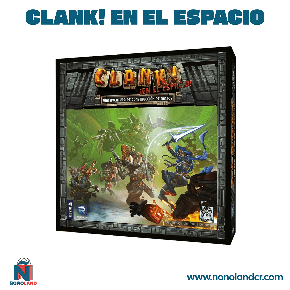Clank! En el espacio (Idioma: Español) - ÑoñolandCR