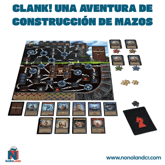 Clank! Una aventura de construcción de mazos (Idioma: Español) - ÑoñolandCR