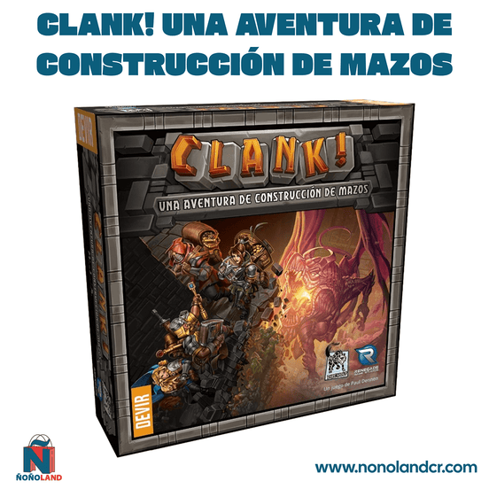 Clank! Una aventura de construcción de mazos (Idioma: Español) - ÑoñolandCR