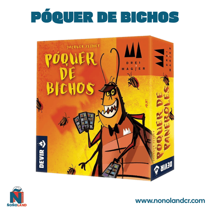 Cockroach Poker (Idioma: Inglés) - ÑoñolandCR