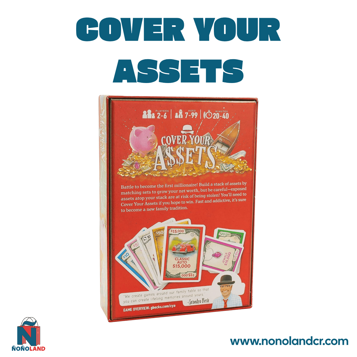 Cover Your Assets (Idioma: Inglés) - ÑoñolandCR