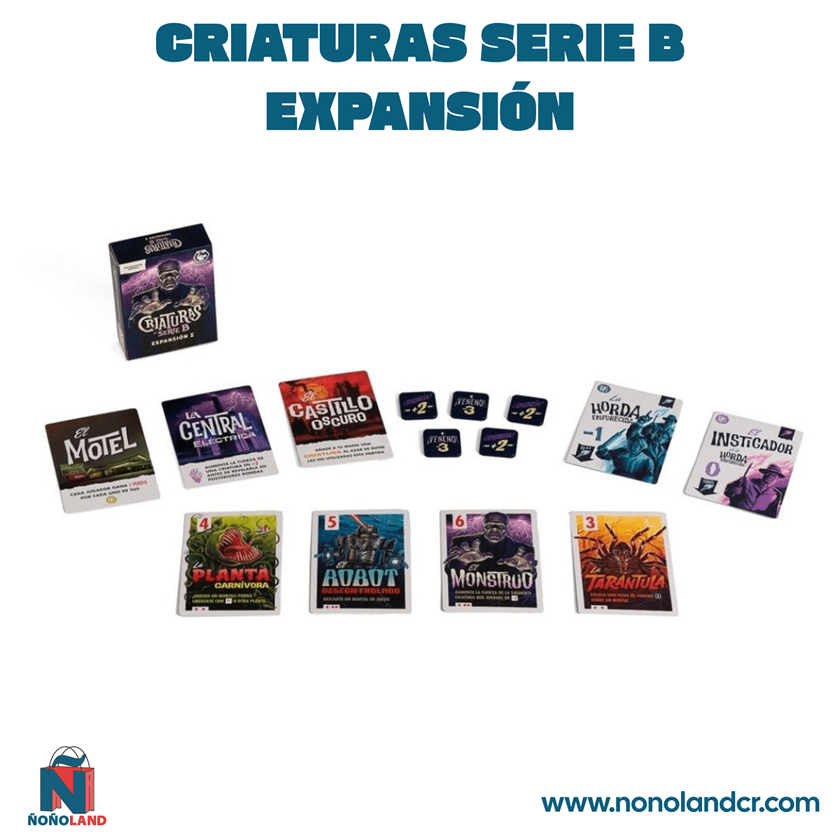 Criaturas Serie B - Expansión (Idioma: Español) - ÑoñolandCR