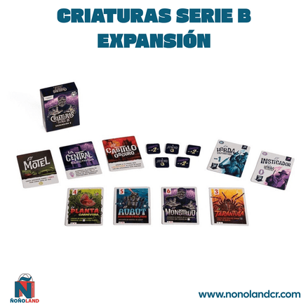 Criaturas Serie B - Expansión (Idioma: Español) - ÑoñolandCR