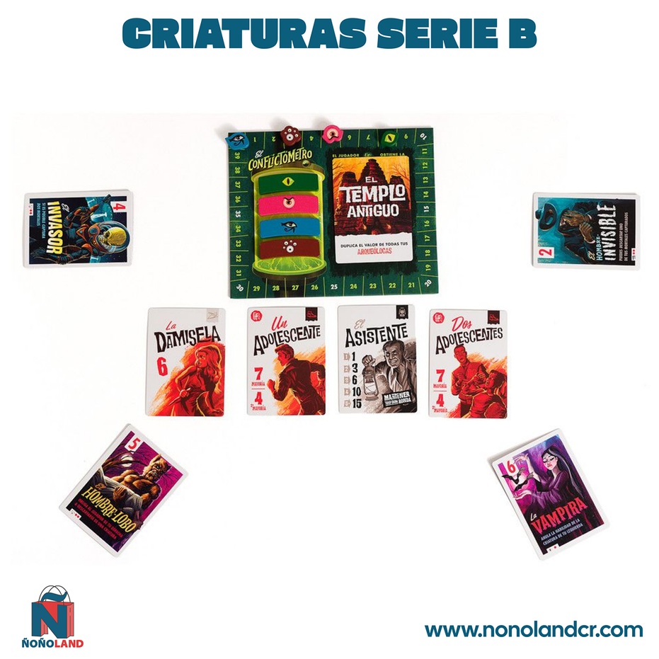 Criaturas Serie B (Idioma: Español) - ÑoñolandCR