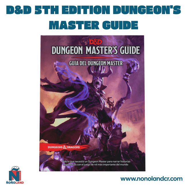 D&D 5th Edition Dungeon's Master Guide (Idioma: Inglés y Español) - ÑoñolandCR