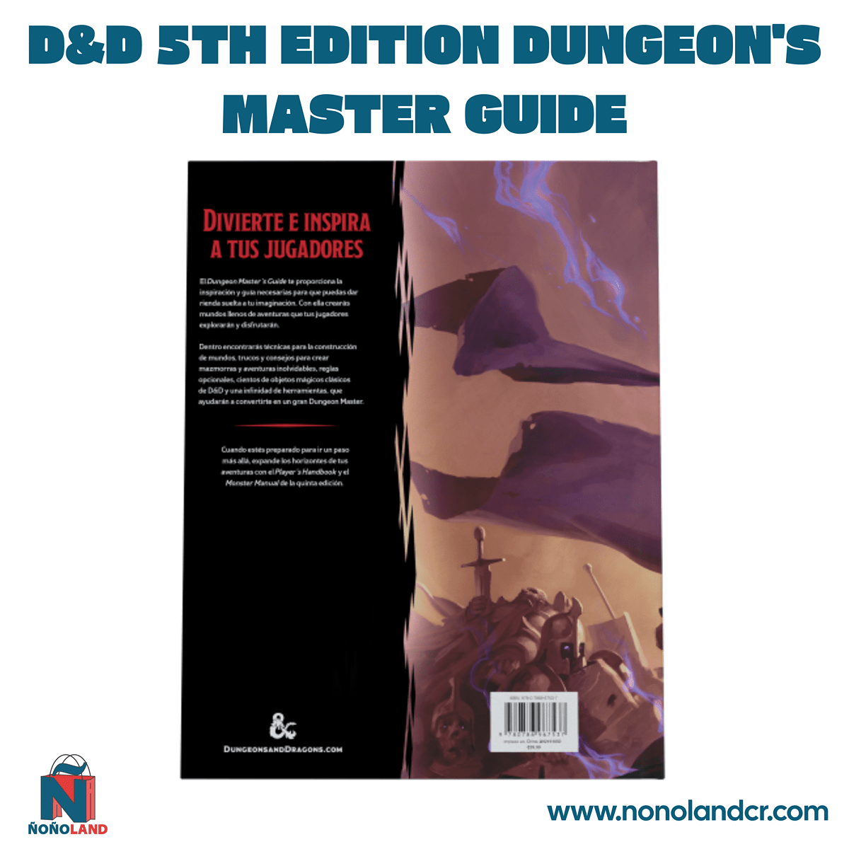 D&D 5th Edition Dungeon's Master Guide (Idioma: Inglés y Español) - ÑoñolandCR