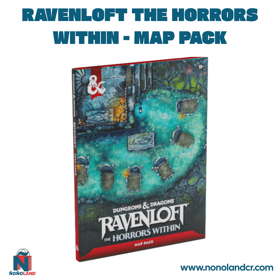 D&D 5th Edition Ravenloft: The Horrors Within - Map Pack (Idioma: Inglés y Español) - ÑoñolandCR