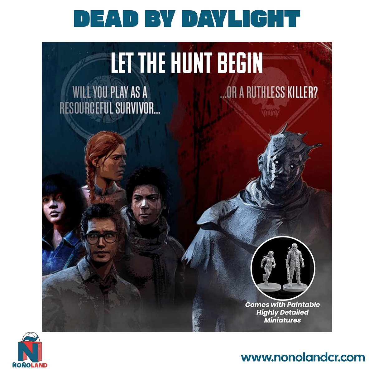 Dead by Daylight The Board Game (Idioma: Ingles) - COMPLETAMENTE NUEVO - DAÑO COSMETICO - ÑoñolandCR