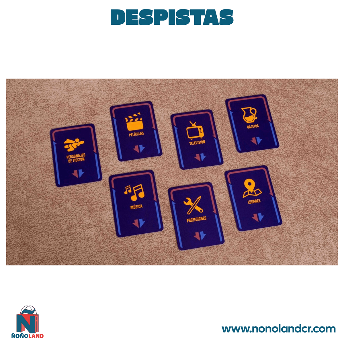 Despistas (Idioma: Inglés y Español) - ÑoñolandCR