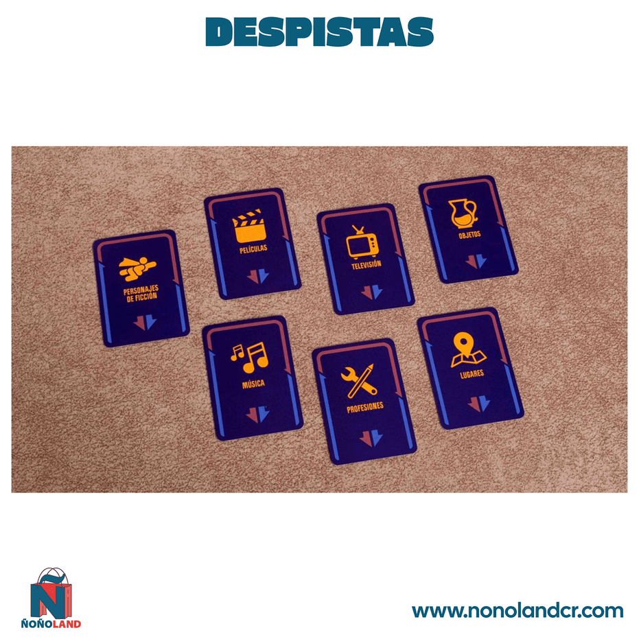 Despistas (Idioma: Inglés y Español) - ÑoñolandCR