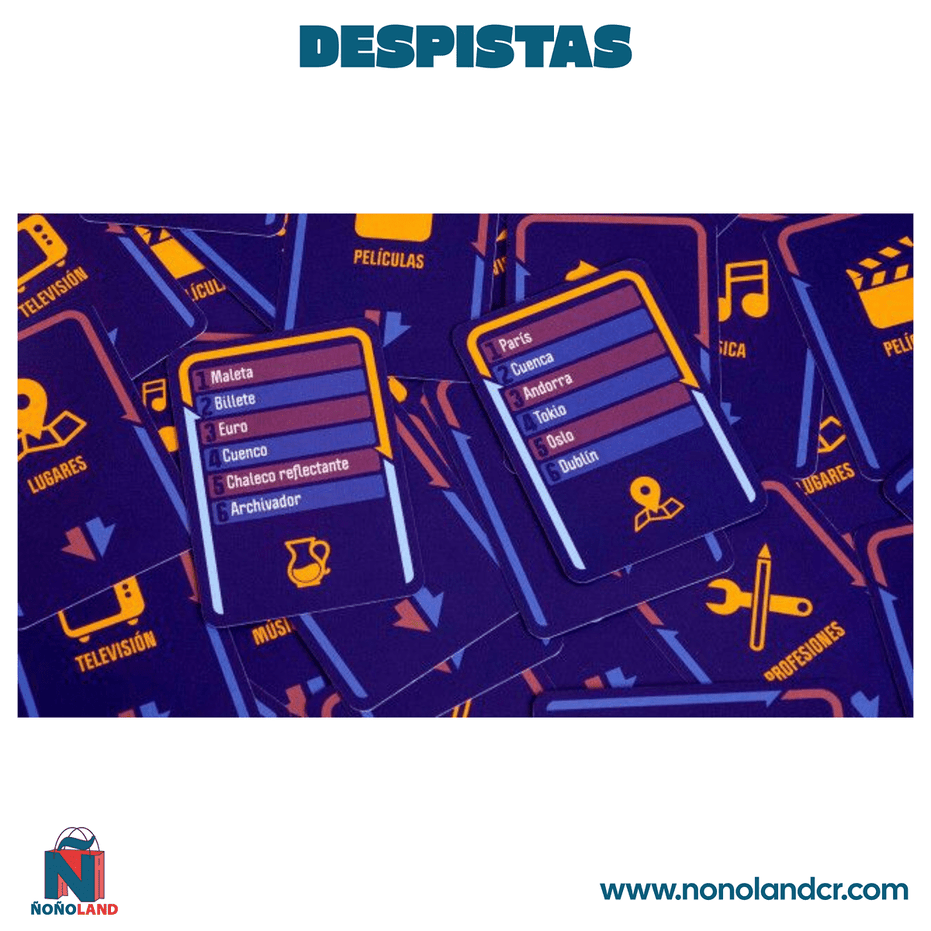 Despistas (Idioma: Inglés y Español) - ÑoñolandCR