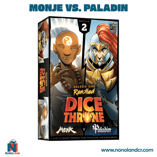 Dice Throne: Monje vs. Paladin (Idioma: Español) - ÑoñolandCR