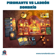 Dice Throne: Piromante vs Ladrón Sombrío (Idioma: Español) - ÑoñolandCR