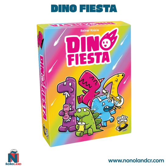 Dino Fiesta (Idioma: Inglés y Español) - ÑoñolandCR