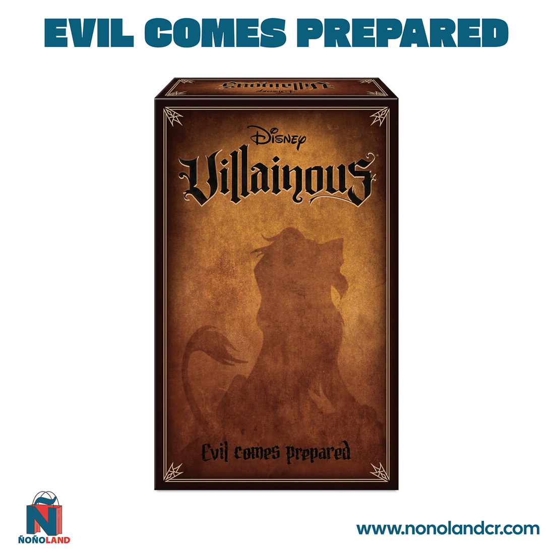 Disney Villainous: Evil Comes Prepared (Idioma: Inglés) - ÑoñolandCR