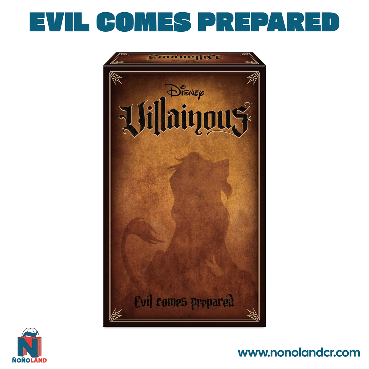 Disney Villainous: Evil Comes Prepared (Idioma: Inglés) - ÑoñolandCR