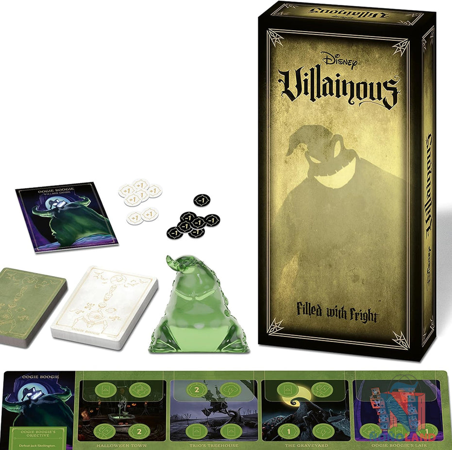 Disney Villainous: Filled with Fright (Idioma: Inglés y Español) - ÑoñolandCR