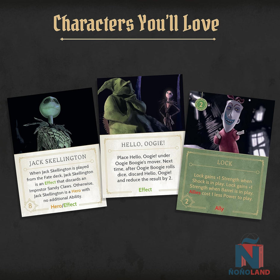 Disney Villainous: Filled with Fright (Idioma: Inglés y Español) - ÑoñolandCR