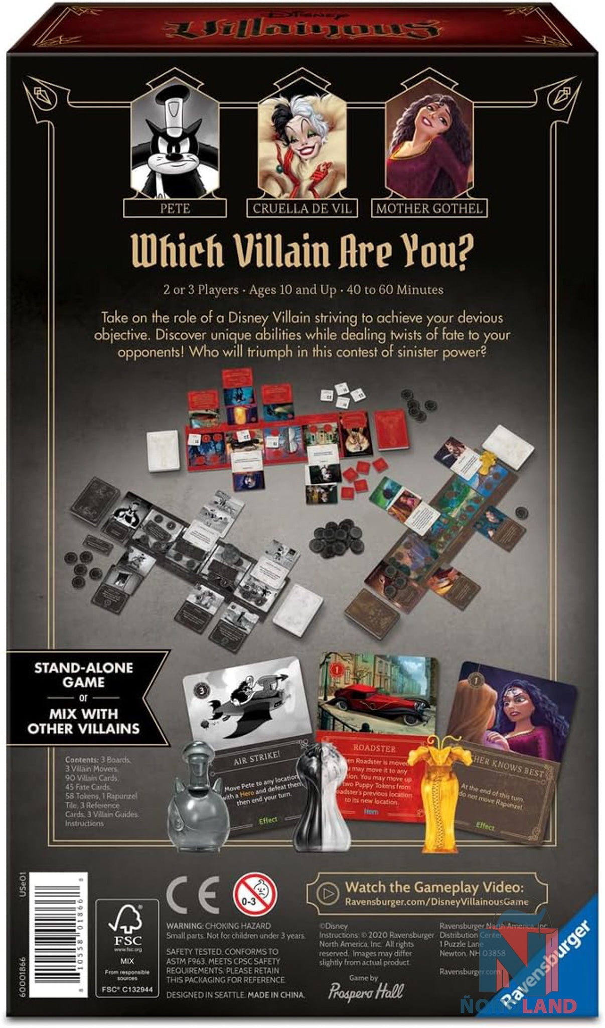 Disney Villainous: Perfectly Wretched (Idioma: Inglés y Español) - ÑoñolandCR