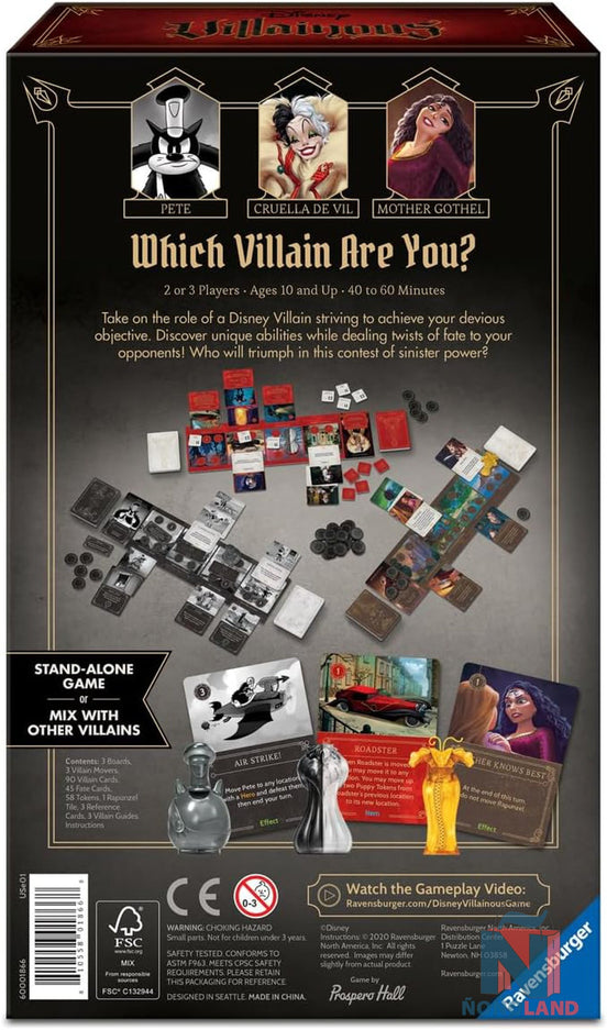 Disney Villainous: Perfectly Wretched (Idioma: Inglés y Español) - ÑoñolandCR