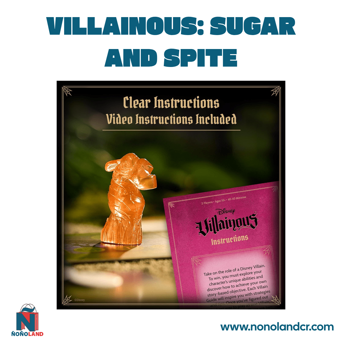 Disney Villainous: Sugar and Spite - ÑoñolandCR