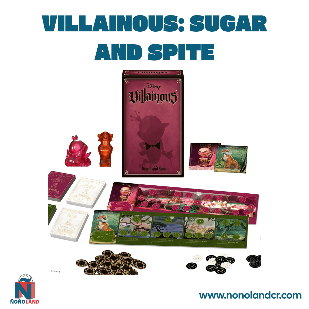Disney Villainous: Sugar and Spite - ÑoñolandCR