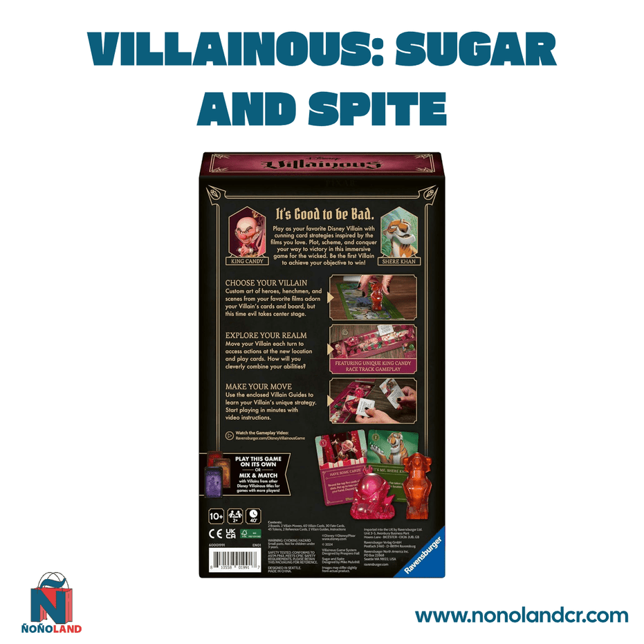 Disney Villainous: Sugar and Spite - ÑoñolandCR
