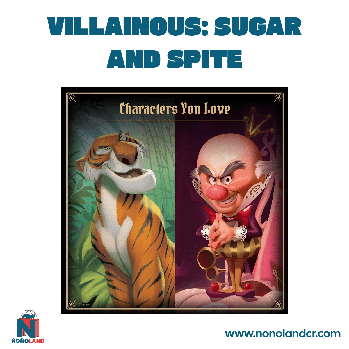 Disney Villainous: Sugar and Spite - ÑoñolandCR