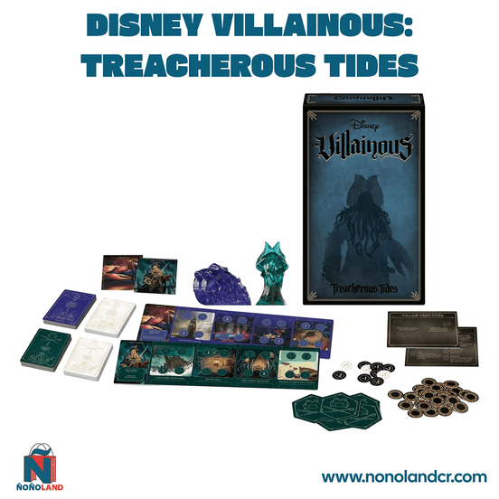 Disney Villainous: Treacherous Tides (Idioma: Inglés) - ÑoñolandCR