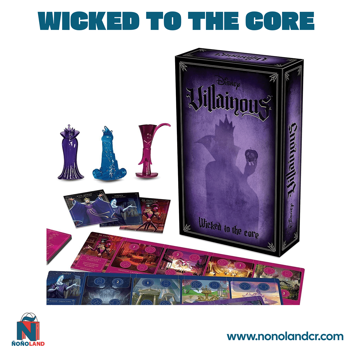 Disney Villainous: Wicked to The Core (Idioma: Inglés) - ÑoñolandCR