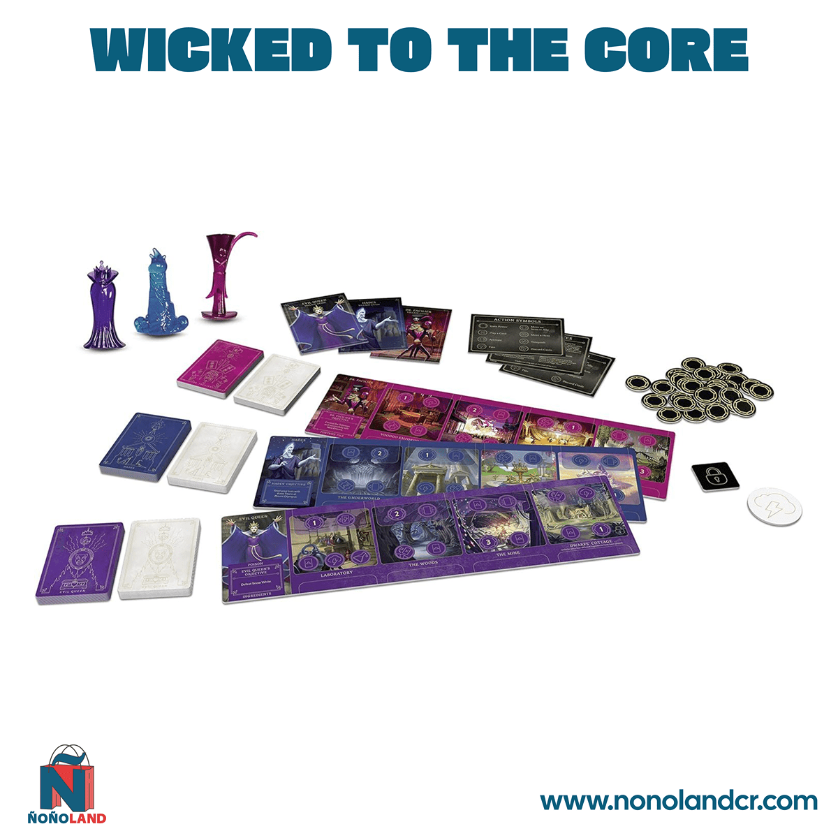 Disney Villainous: Wicked to The Core (Idioma: Inglés) - ÑoñolandCR