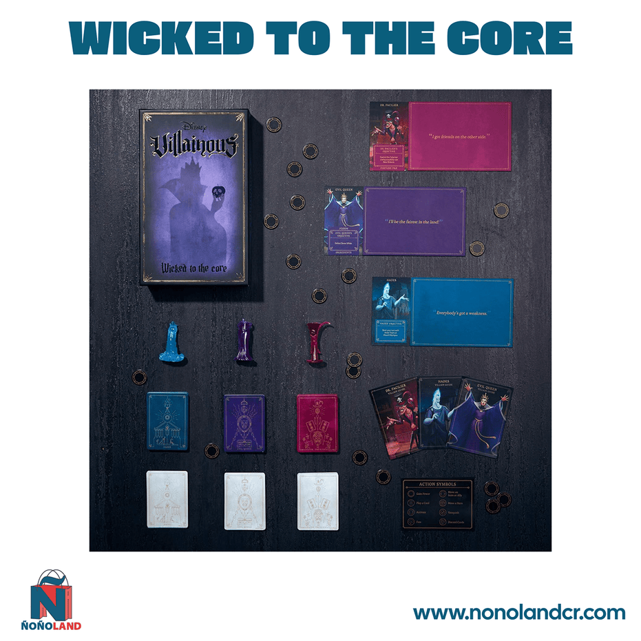 Disney Villainous: Wicked to The Core (Idioma: Inglés) - ÑoñolandCR