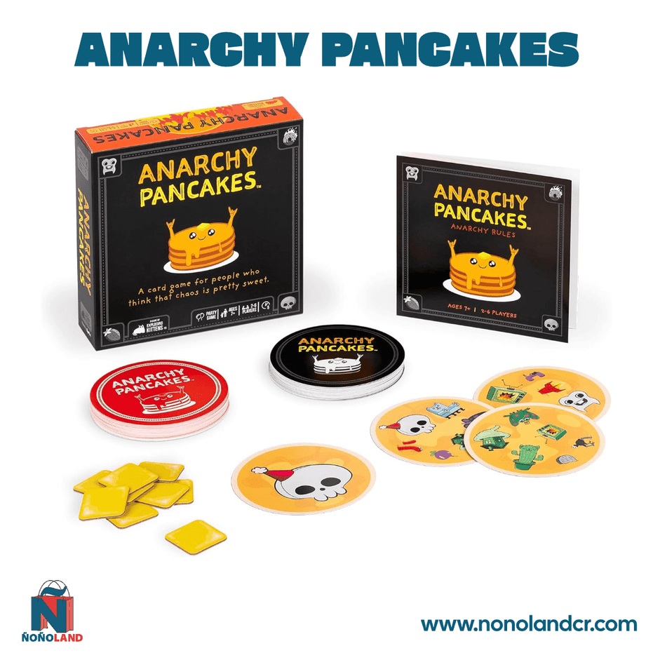 Dobble Anarchy Pancakes (Idioma: Multilingüe) - ÑoñolandCR