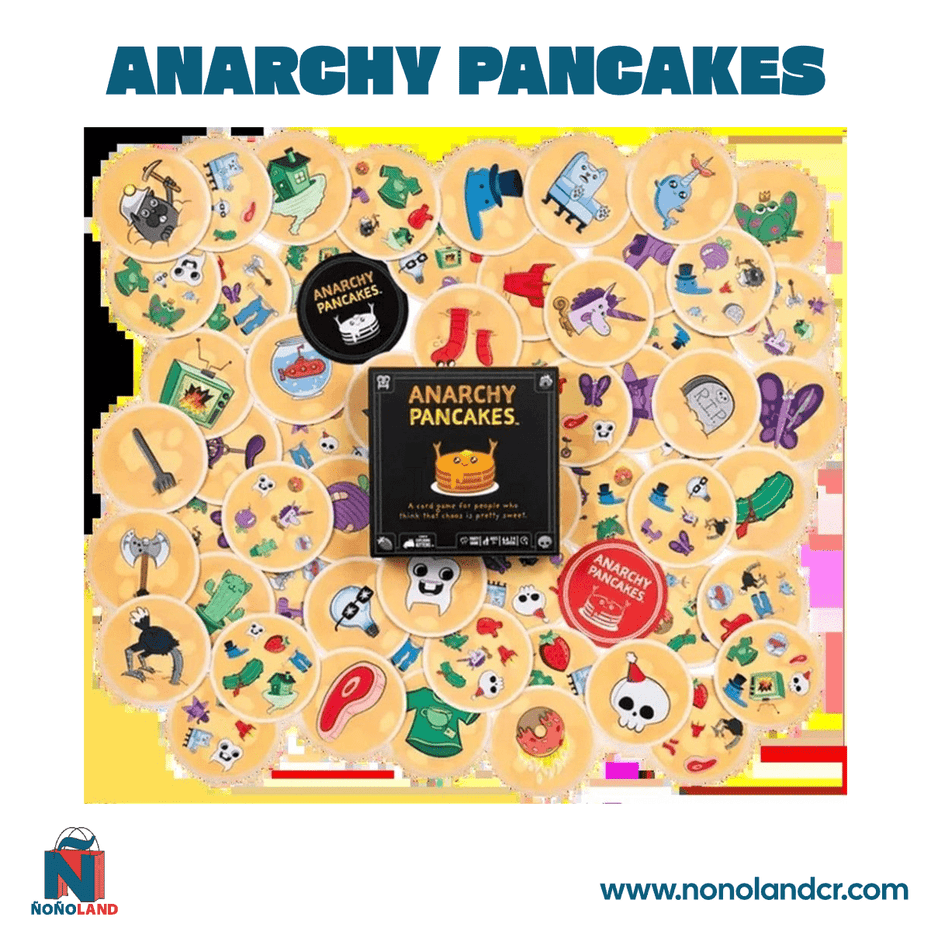 Dobble Anarchy Pancakes (Idioma: Multilingüe) - ÑoñolandCR