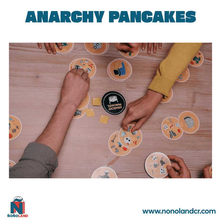 Dobble Anarchy Pancakes (Idioma: Multilingüe) - ÑoñolandCR
