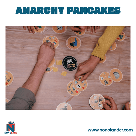 Dobble Anarchy Pancakes (Idioma: Multilingüe) - ÑoñolandCR