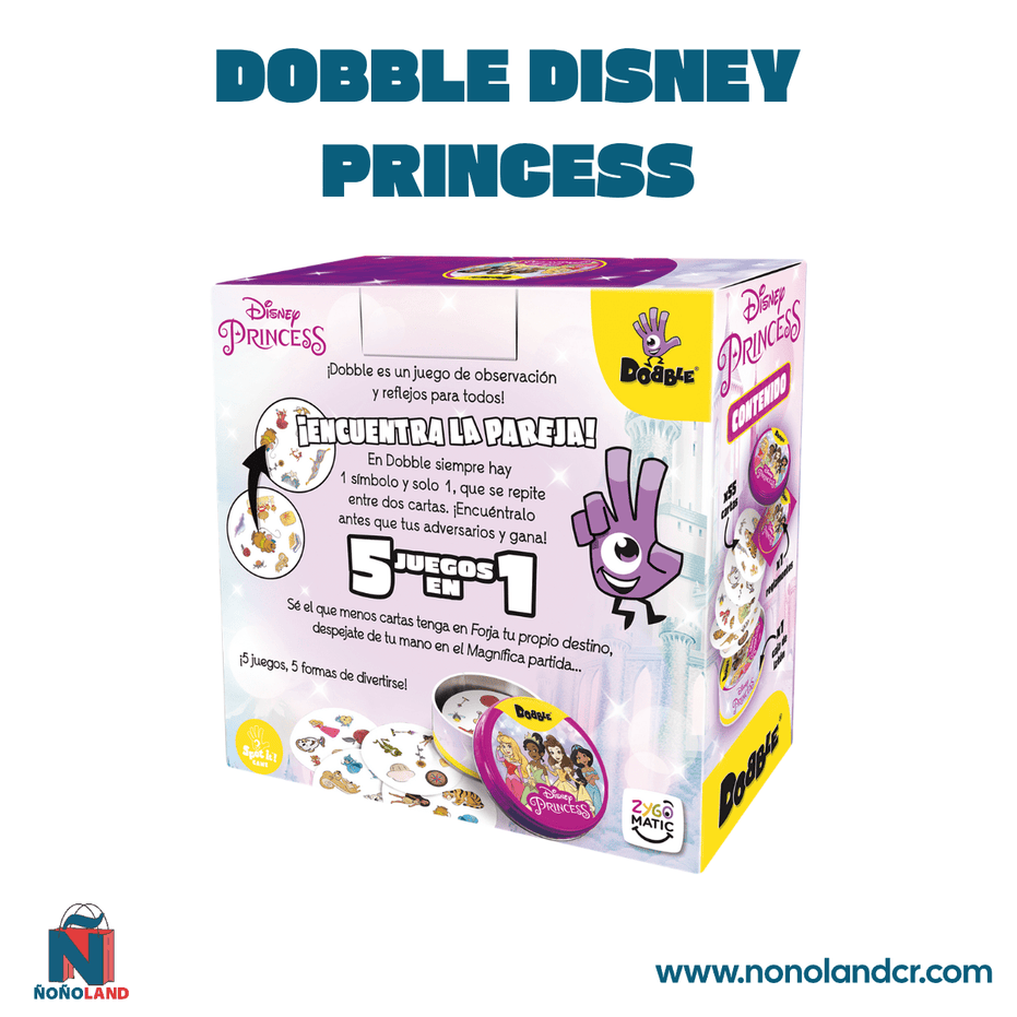 Dobble Disney Princess (Idioma: Español) - ÑoñolandCR