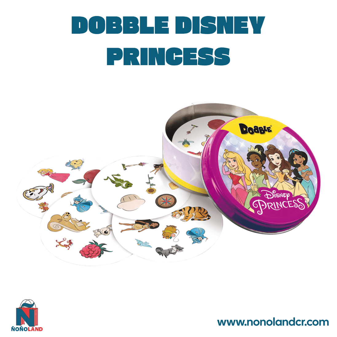 Dobble Disney Princess (Idioma: Español) - ÑoñolandCR