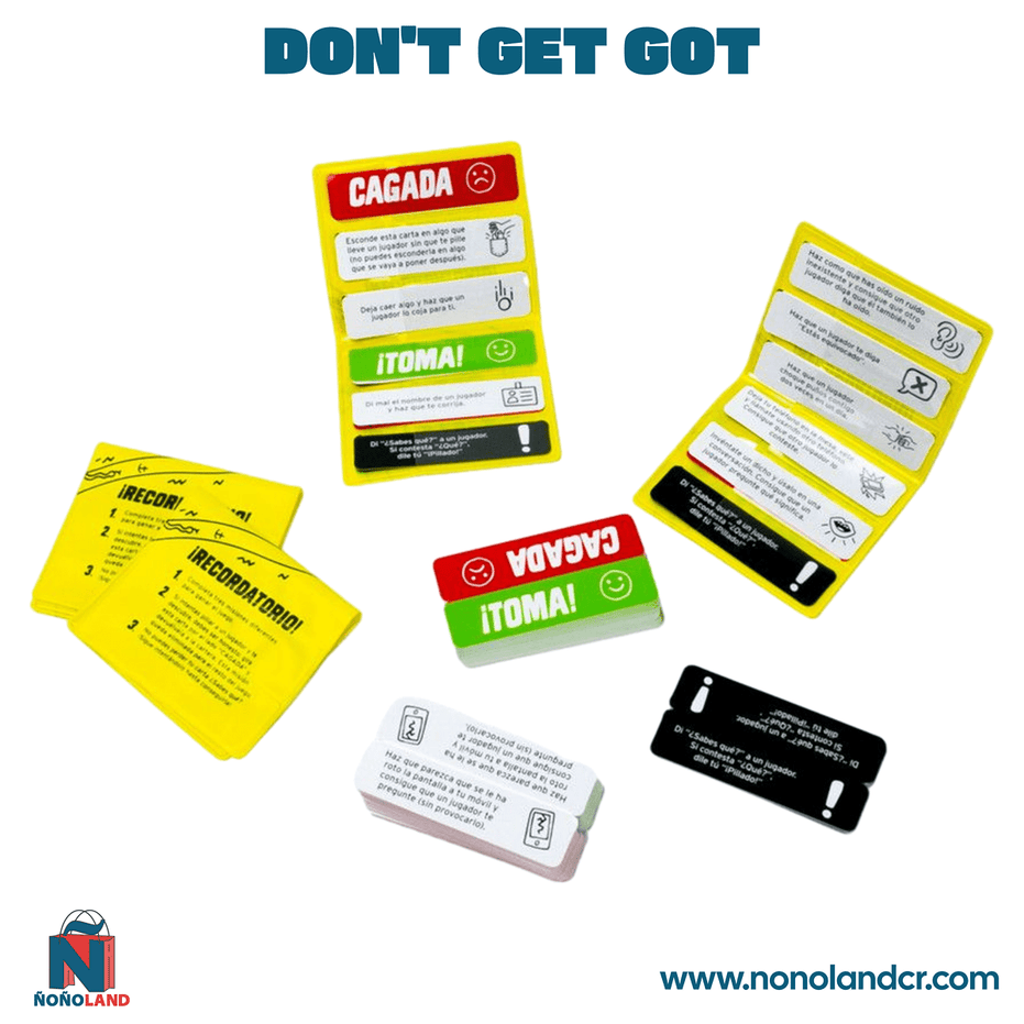 Don't Get Got (Idioma: Inglés y Español) - ÑoñolandCR