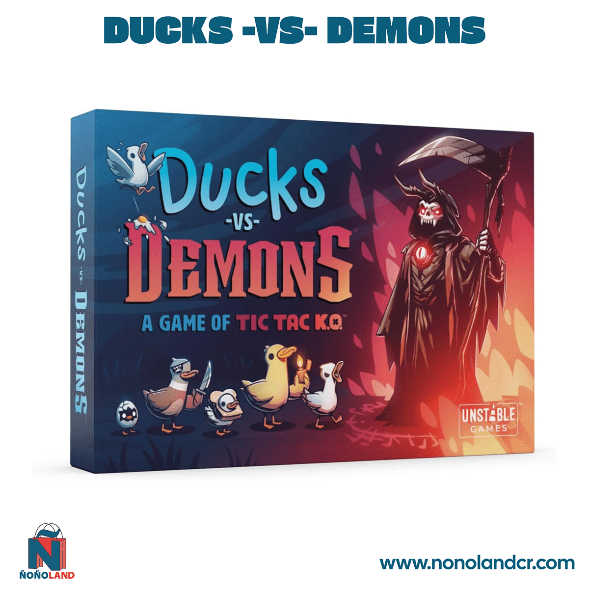 Ducks vs. Demons (Idioma: Inglés y Español) - ÑoñolandCR