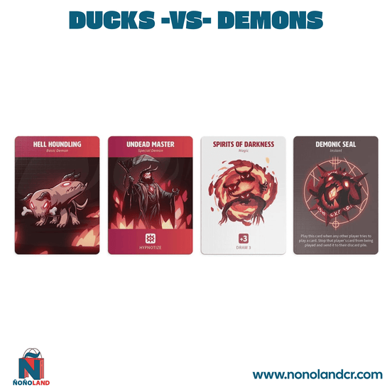 Ducks vs. Demons (Idioma: Inglés y Español) - ÑoñolandCR