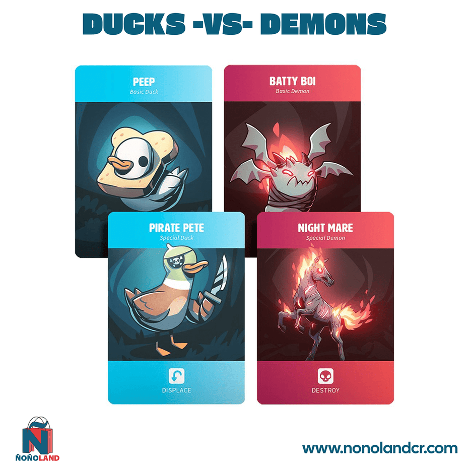 Ducks vs. Demons (Idioma: Inglés y Español) - ÑoñolandCR