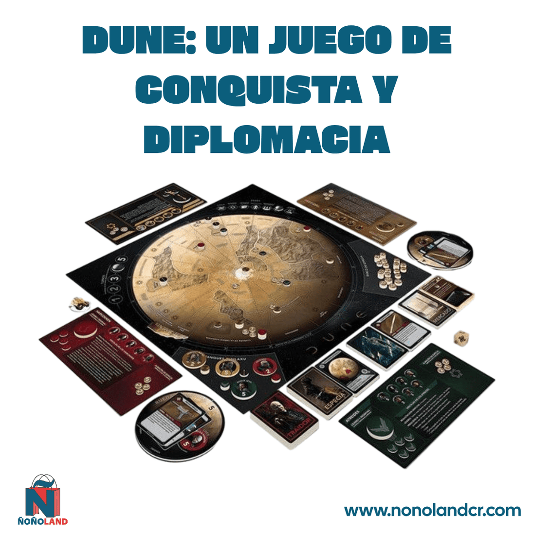 Dune: Un juego de conquista y diplomacia (Idioma: Español) - ÑoñolandCR