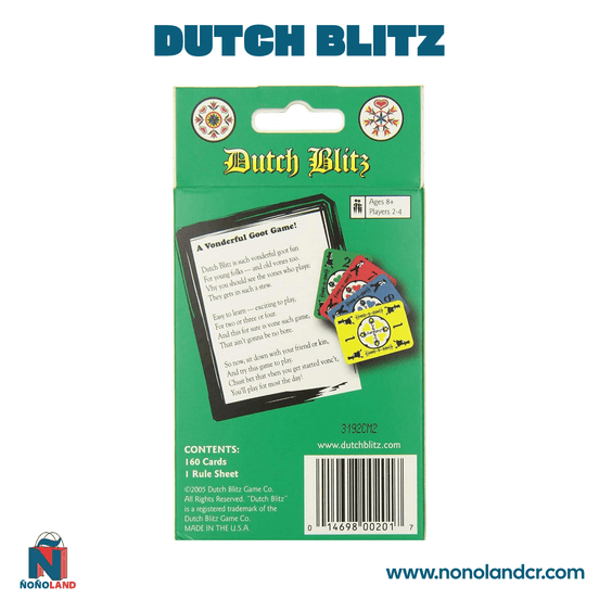 Dutch Blitz (Idioma: Inglés y Español) - ÑoñolandCR